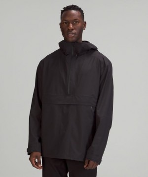 Lululemon 1/2 Zip Pullover Jackor Herr Svarta | SQGH-83109