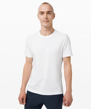 Lululemon 5 Year Basic Tee Sun Wash Blast Herr Vita | ZTHU-26759