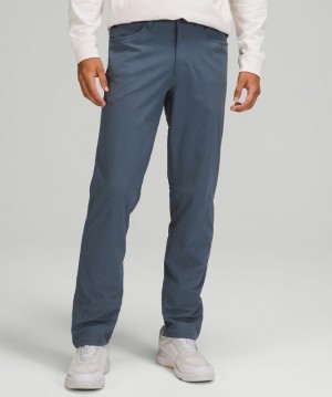 Lululemon ABC Classic-Fit Pant 28 Warpstreme Byxor Herr Blå | DNCO-50216