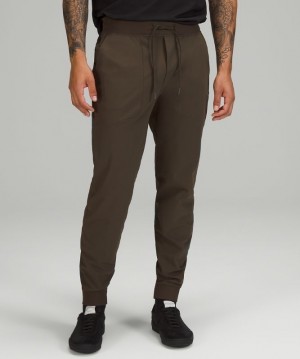 Lululemon ABC Jogger 30 Warpstreme Byxor Herr Mörkolivgröna | BLYW-63721
