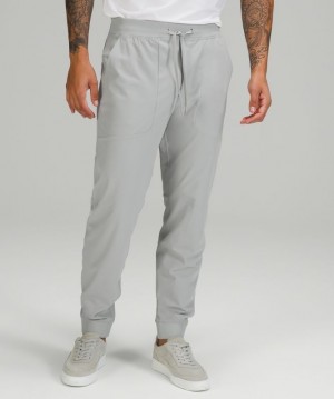 Lululemon ABC Jogger Tall Warpstreme Byxor Herr Silver | TLRC-09824