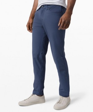 Lululemon ABC Pant Classic 30L Byxor Herr Blå | RTPD-52179