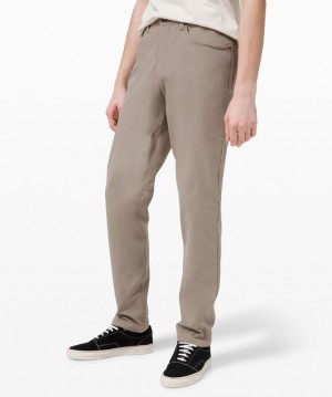 Lululemon ABC Pant Classic 30L Byxor Herr Mörkgrå | UHTZ-84279