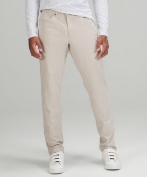 Lululemon ABC Pant Classic 32L Byxor Herr Beige | GLRS-96087