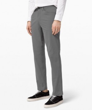 Lululemon ABC Pant Classic 32L Byxor Herr Grå | FODQ-87530