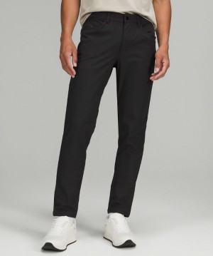 Lululemon ABC Pant Slim 28 Warpstreme Byxor Herr Svarta | RJDF-76452