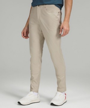 Lululemon ABC Pant Slim 28 Warpstreme Byxor Herr Silverstone | UYKJ-25083