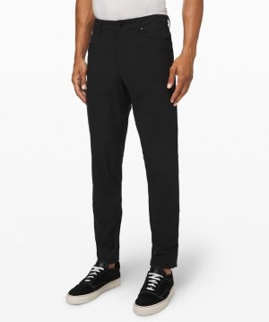 Lululemon ABC Pant Slim 34L Byxor Herr Svarta | BZNO-52890