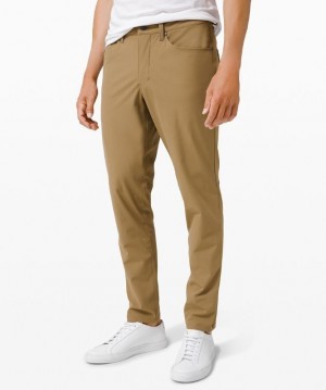 Lululemon ABC Pant Slim 37L Byxor Herr Artifact | BJPN-19862