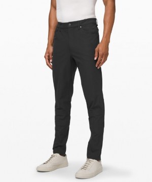 Lululemon ABC Pant Slim 37L Byxor Herr Obsidian | IKGH-53802