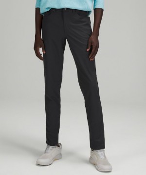 Lululemon ABC Pant Slim 37L Byxor Herr Obsidian | DJIO-80725