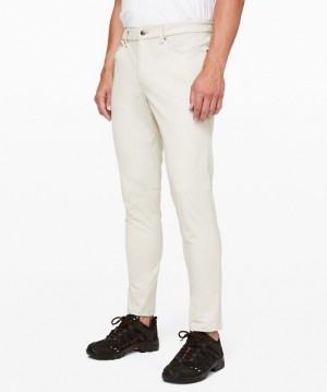 Lululemon ABC Pant Slim 37L Byxor Herr Silverstone | QFKU-78613