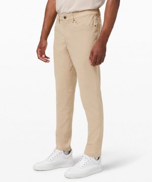 Lululemon ABC Pant Slim 37L Byxor Herr Trench | DRYK-93480