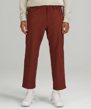 Lululemon ABC Relaxed-Fit Crop Pant Cord Byxor Herr Bruna | ZHRD-78205