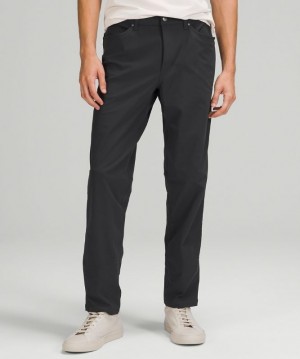 Lululemon ABC Relaxed-Fit Pant 34 Warpstreme Byxor Herr Obsidian | MCXU-89602