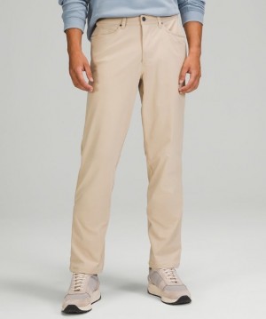 Lululemon ABC Relaxed-Fit Pant 34 Warpstreme Byxor Herr Trench | DQKN-86042
