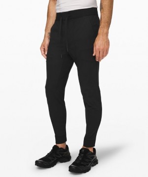 Lululemon ABC Skinny-Fit Jogger Warpstreme Byxor Herr Svarta | GZOB-87391