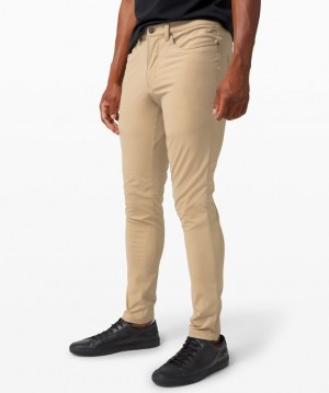 Lululemon ABC Skinny-Fit Pant 32 Warpstreme Byxor Herr Trench | MOPA-70268