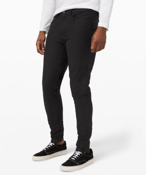 Lululemon ABC Skinny-Fit Pant 34 Utilitech Byxor Herr Svarta | EDIO-04927