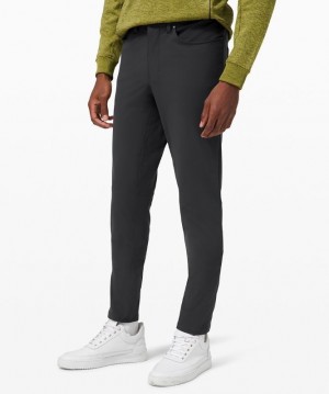 Lululemon ABC Skinny-Fit Pant 34 Warpstreme Byxor Herr Obsidian | TQPF-09631