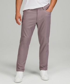 Lululemon ABC Slim-Fit Pant 32 Cord Byxor Herr Lunar Rock | PLWA-78591
