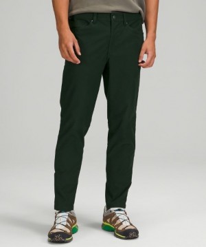 Lululemon ABC Slim-Fit Pant 34 Utilitech Byxor Herr Gröna | AZPO-25814