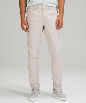 Lululemon ABC Slim-Fit Pant 34 Utilitech Byxor Herr Grå | VGLX-13248