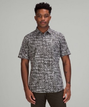 Lululemon Airing Easy Short Sleeve Shirt Blast Herr Olika Färger | ISWL-86710