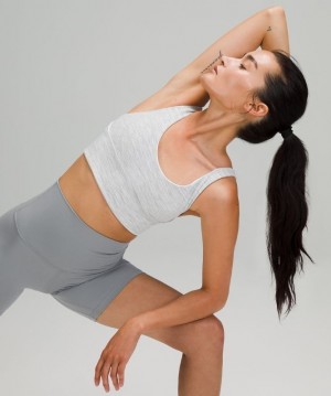 Lululemon Align Bra Sport BH Dam Vita | KRYD-75129