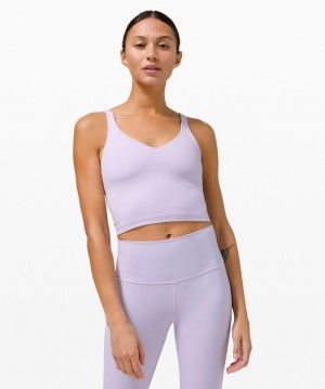 Lululemon Align Cropped Tank Top Blast Dam Lavendel | JRKZ-72930