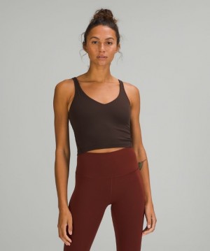 Lululemon Align Cropped Tank Top Blast Dam French Press | ESYO-52834