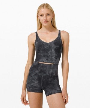 Lululemon Align Cropped Tank Top Blast Dam Grå Mörkgrå | WPFT-21038
