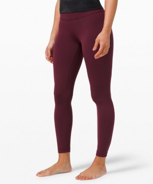 Lululemon Align HR Pant 25 Leggings Dam Cassis | GKVA-79104