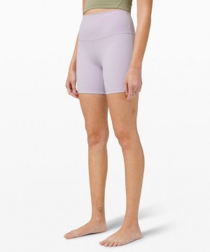 Lululemon Align HR Short 6 Shorts Dam Lavendel | VEKZ-92481