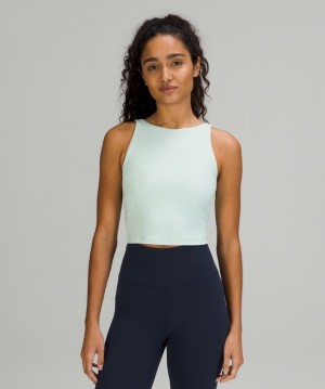 Lululemon Align High-Neck Tank Top Blast Dam Mintgröna | AGHK-30462