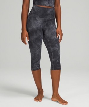 Lululemon Align High-Rise Crop 17 Byxor Dam Grå Mörkgrå | EZAK-53610