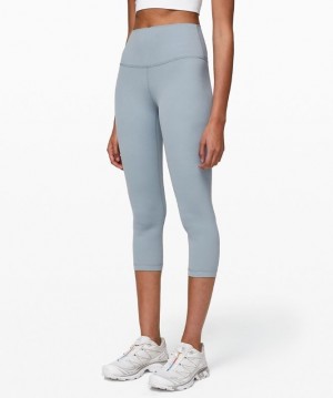 Lululemon Align High-Rise Crop 21 Leggings Dam Chambray | RYCU-19876