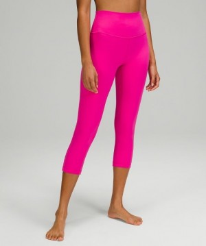 Lululemon Align High-Rise Crop 21 Leggings Dam Rosa | VRDW-05264
