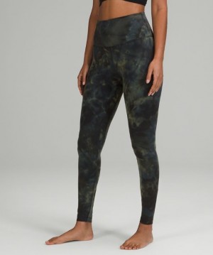 Lululemon Align High-Rise Pant 28 Leggings Dam Mörkgrå Bruna Gröna | FMSO-40851