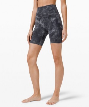 Lululemon Align High-Rise Short 8 Shorts Dam Grå Mörkgrå | EDNC-42387