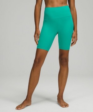 Lululemon Align High-Rise Short 8 Shorts Dam Gröna | THLX-94765