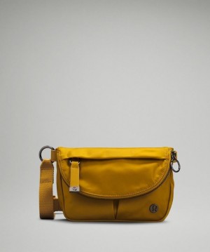 Lululemon All Night Festival Bag Micro Väskor Accessories Guld Bruna | AEJV-43872