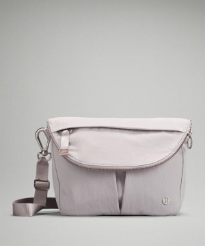 Lululemon All Night Festival Bag Väskor Accessories Silver | RVMB-82704