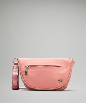 Lululemon All Night Micro Festival Bag Zip Top Väskor Accessories Rosa | VMEQ-19360