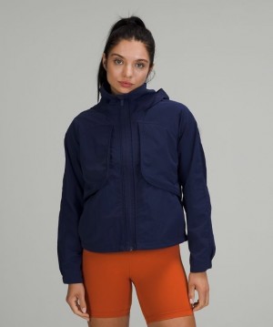 Lululemon Always Effortless Jacket Jackor Dam Night Sea | YVFJ-69728