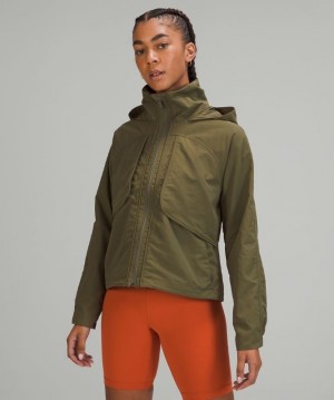 Lululemon Always Effortless Jacket Jackor Dam Olivgröna | ETFC-18496