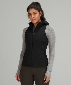 Lululemon Another Mile Vest Jackor Dam Svarta | BDSK-01964