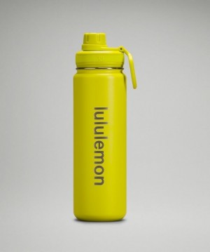 Lululemon Back to Life Sport Bottle 24oz Vattenflaskor Accessories Gula | QJKG-38297