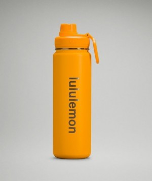 Lululemon Back to Life Sport Bottle 24oz Vattenflaskor Accessories Clementine | DTJH-97061