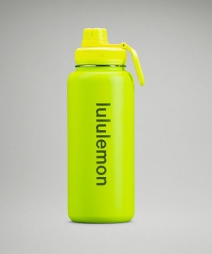 Lululemon Back to Life Sport Bottle 32oz Vattenflaskor Accessories Gula | KUGV-01267